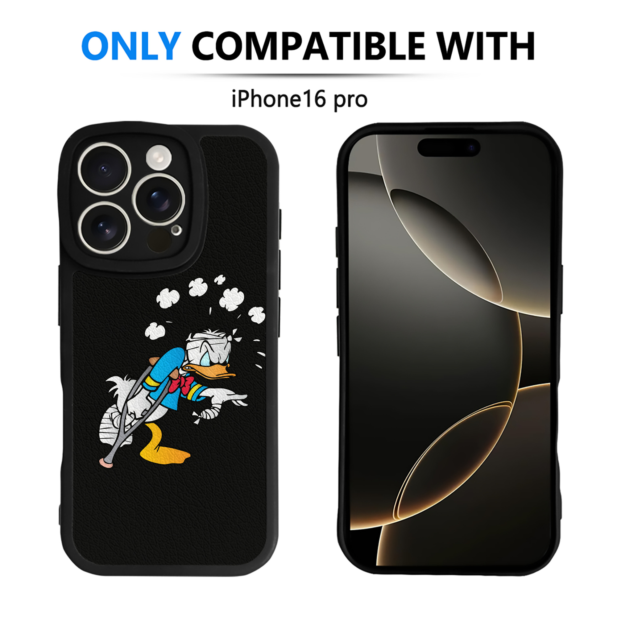 （画像用） ミッキーマウス Mickey Mouse 【iPhone 16シリーズ対応】シリコンスマホケース（レザー調） 材質：シリコン